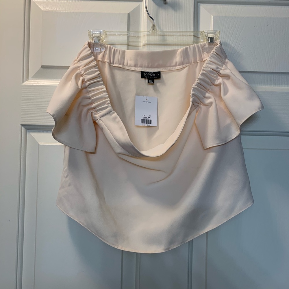 Shirt Off Shoulder TopShop size 6 - Picture 5 of 5